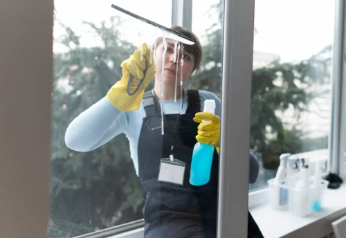 Nettoyage de vitres intérieures et extérieures à Chalezeule